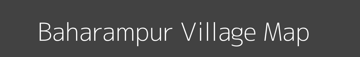 Map of Baharampur Village in West Bengal Image