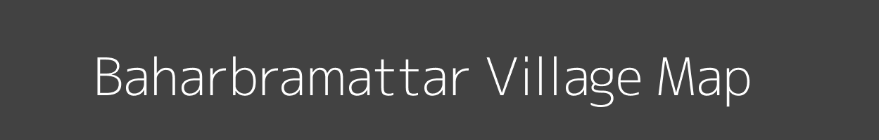 Map of Baharbramattar Village in Odisha Image