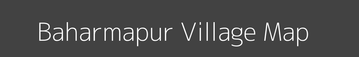 Map of Baharmapur Village in Uttar Pradesh Image