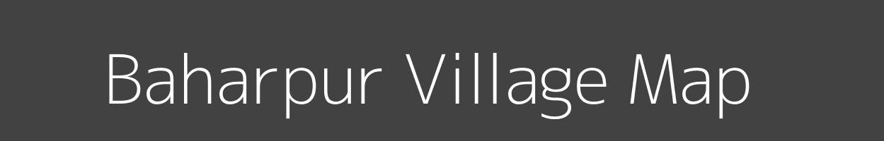 Map of Baharpur Village in Uttar Pradesh Image