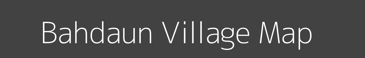 Map of Bahdaun Village in Jammu and Kashmir Image