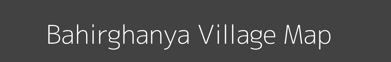 Map of Bahirghanya Village in West Bengal Image