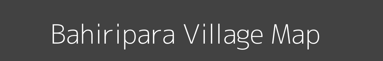 Map of Bahiripara Village in Odisha Image