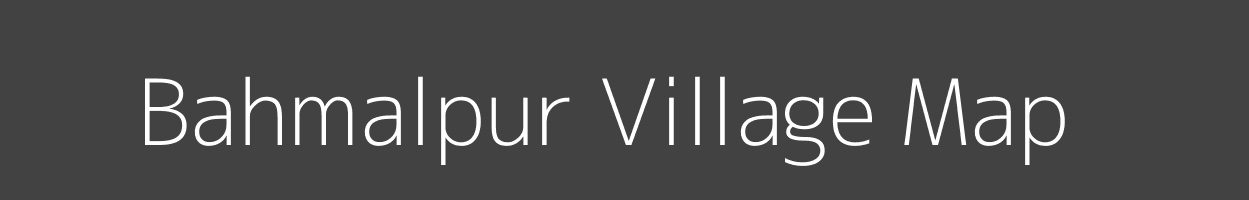 Map of Bahmalpur Village in Uttar Pradesh Image