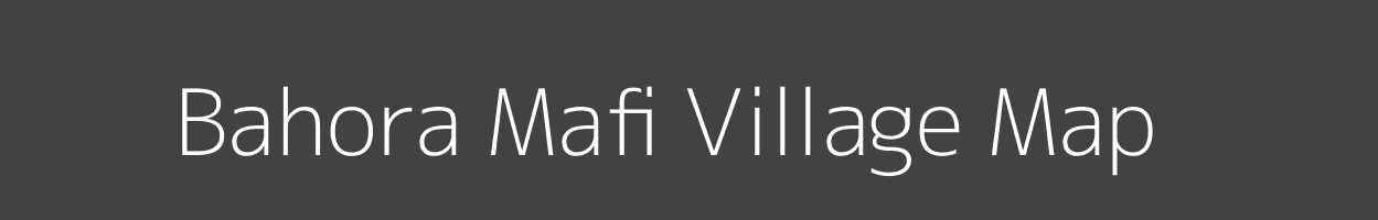 Map of Bahora Mafi Village in Uttar Pradesh Image