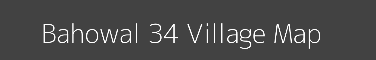 Map of Bahowal 34 Village in Punjab Image