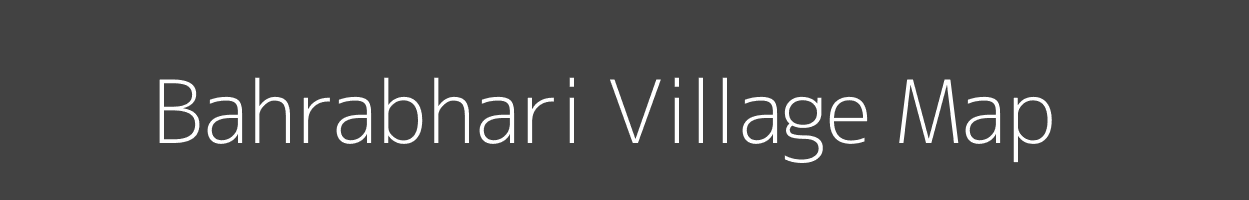 Map of Bahrabhari Village in Uttar Pradesh Image