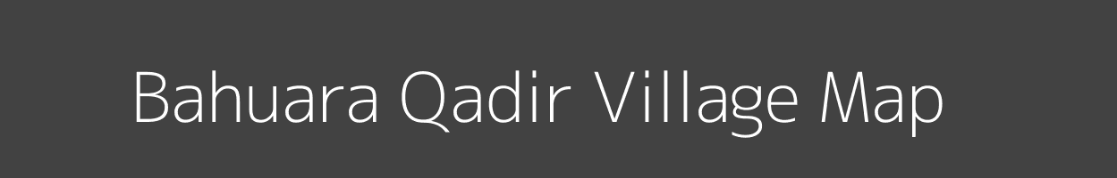 Map of Bahuara Qadir Village in Bihar Image