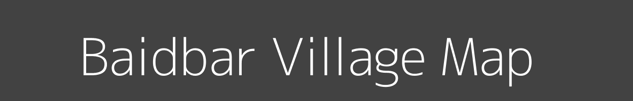 Map of Baidbar Village in Jharkhand Image