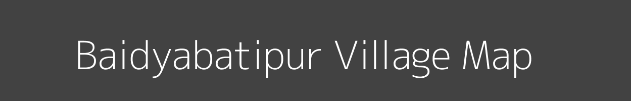 Map of Baidyabatipur Village in West Bengal Image