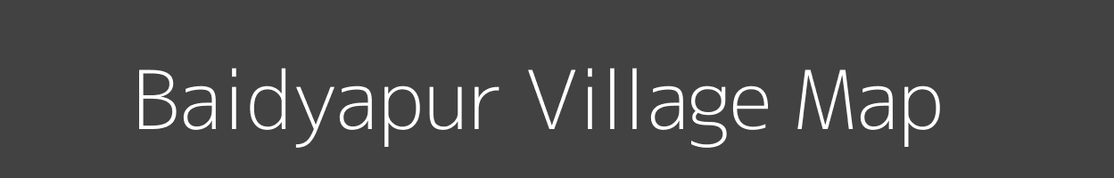 Map of Baidyapur Village in West Bengal Image