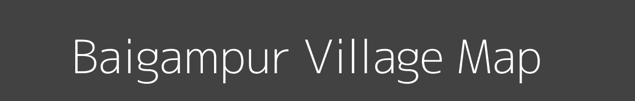 Map of Baigampur Village in Uttar Pradesh Image