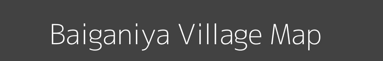 Map of Baiganiya Village in Madhya Pradesh Image