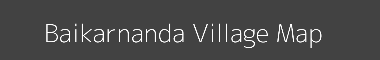 Map of Baikarnanda Village in Uttar Pradesh Image