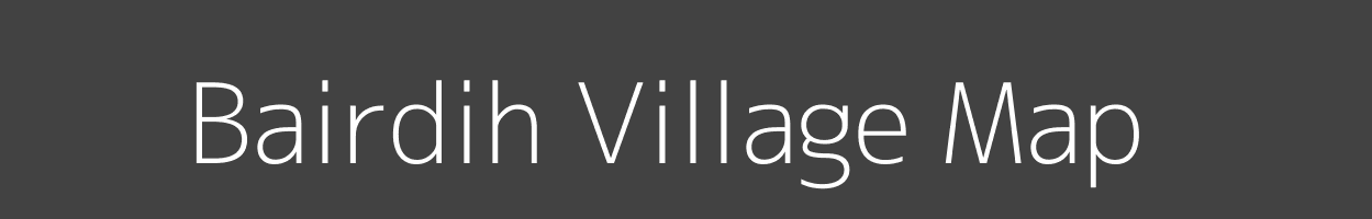 Map of Bairdih Village in Uttar Pradesh Image