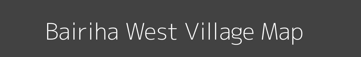 Map of Bairiha West Village in Madhya Pradesh Image