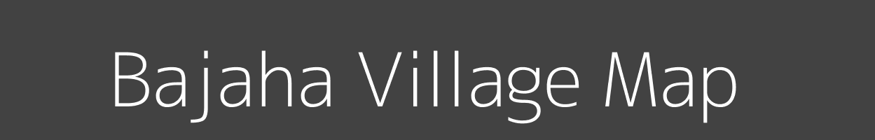 Map of Bajaha Village in Uttar Pradesh Image