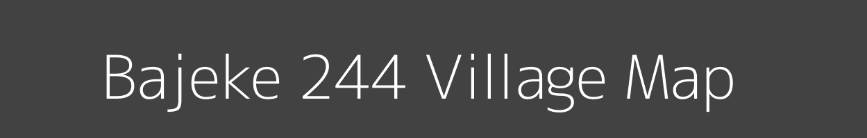 Map of Bajeke 244 Village in Punjab Image