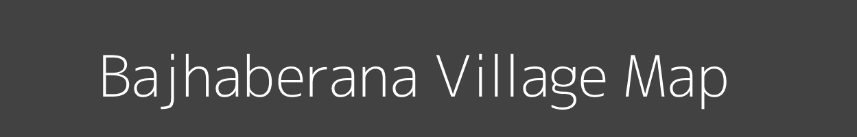 Map of Bajhaberana Village in Odisha Image