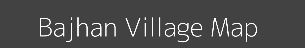 Map of Bajhan Village in Uttar Pradesh Image