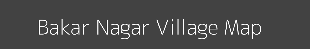 Map of Bakar Nagar Village in Bihar Image