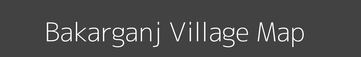 Map of Bakarganj Village in Uttar Pradesh Image