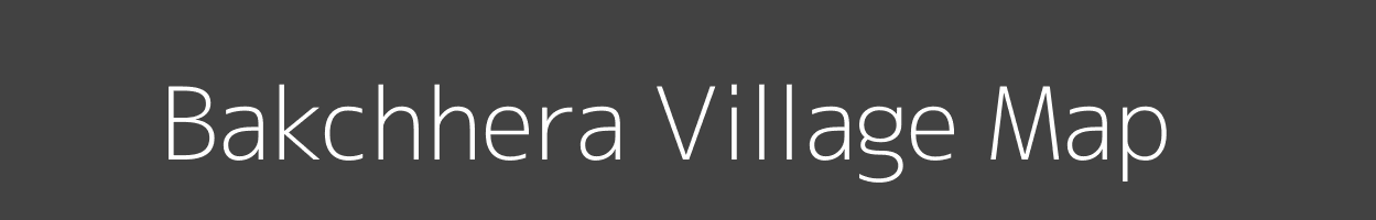 Map of Bakchhera Village in Madhya Pradesh Image