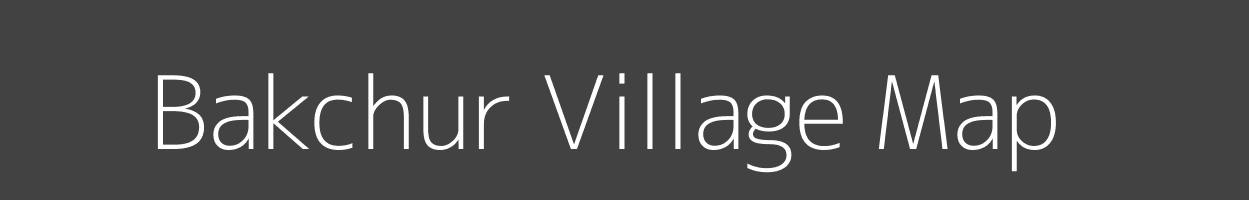 Map of Bakchur Village in Madhya Pradesh Image