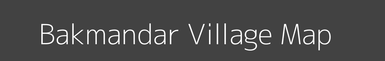 Map of Bakmandar Village in Bihar Image