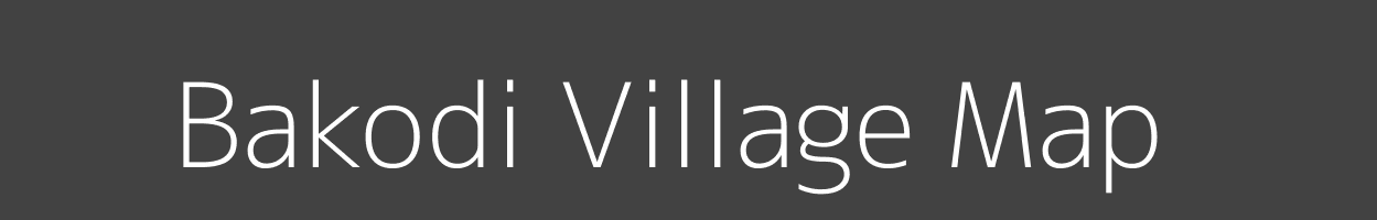 Map of Bakodi Village in Madhya Pradesh Image