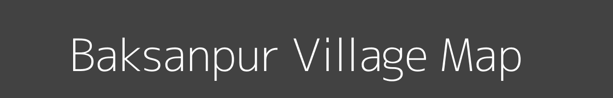 Map of Baksanpur Village in Madhya Pradesh Image