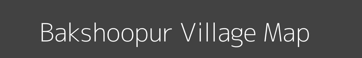 Map of Bakshoopur Village in Uttar Pradesh Image