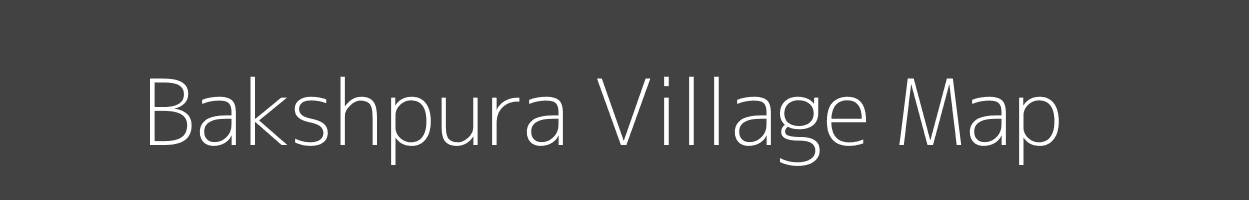 Map of Bakshpura Village in Rajasthan Image