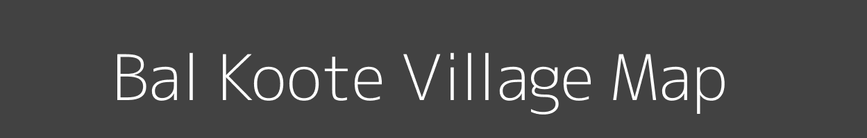 Map of Bal Koote Village in Jammu and Kashmir Image