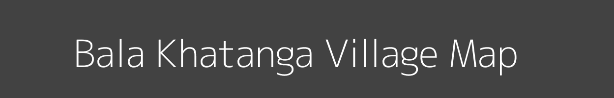 Map of Bala Khatanga Village in Jharkhand Image