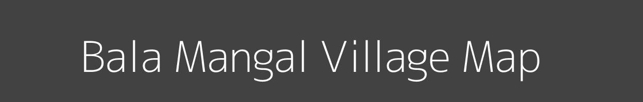 Map of Bala Mangal Village in Uttar Pradesh Image