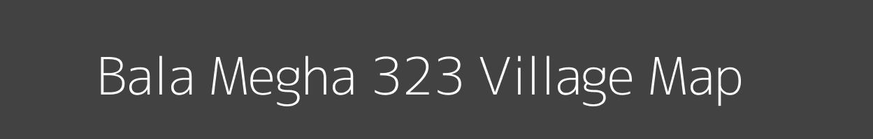 Map of Bala Megha 323 Village in Punjab Image