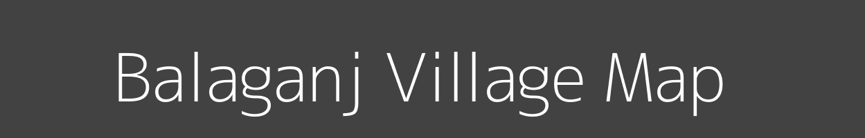 Map of Balaganj Village in Madhya Pradesh Image