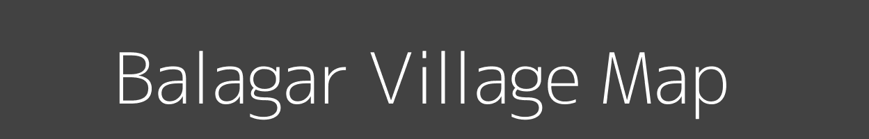 Map of Balagar Village in West Bengal Image