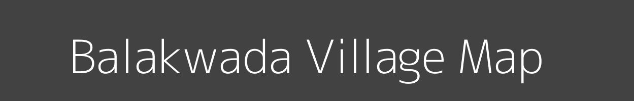 Map of Balakwada Village in Madhya Pradesh Image