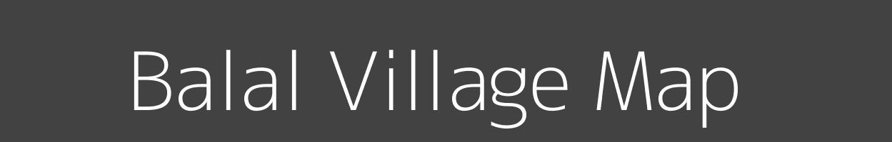 Map of Balal Village in Rajasthan Image