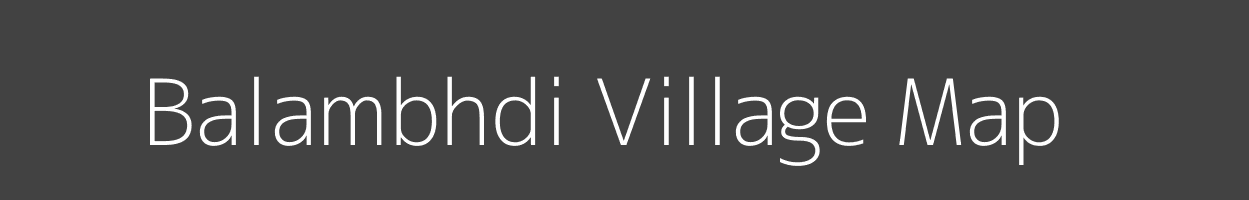 Map of Balambhdi Village in Gujarat Image