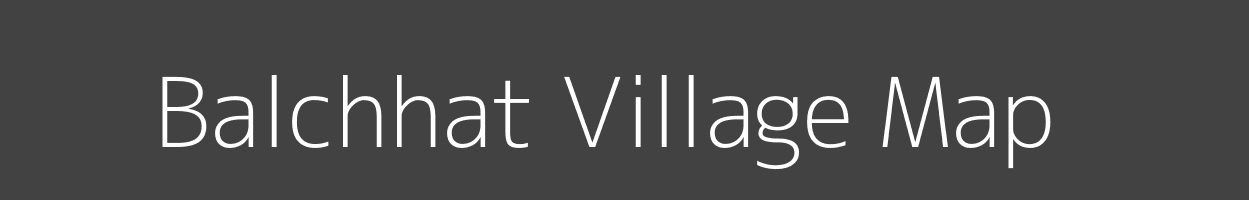 Map of Balchhat Village in Uttar Pradesh Image