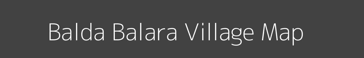Map of Balda Balara Village in Odisha Image