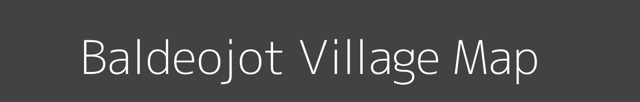 Map of Baldeojot Village in Uttar Pradesh Image