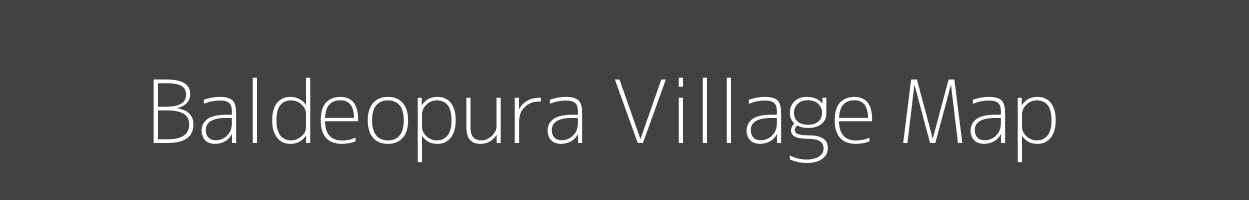 Map of Baldeopura Village in Rajasthan Image