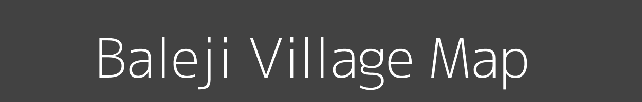 Map of Baleji Village in Uttar Pradesh Image