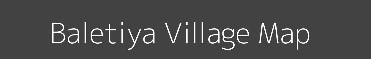 Map of Baletiya Village in Gujarat Image