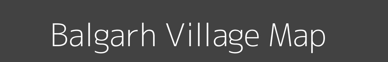 Map of Balgarh Village in Rajasthan Image