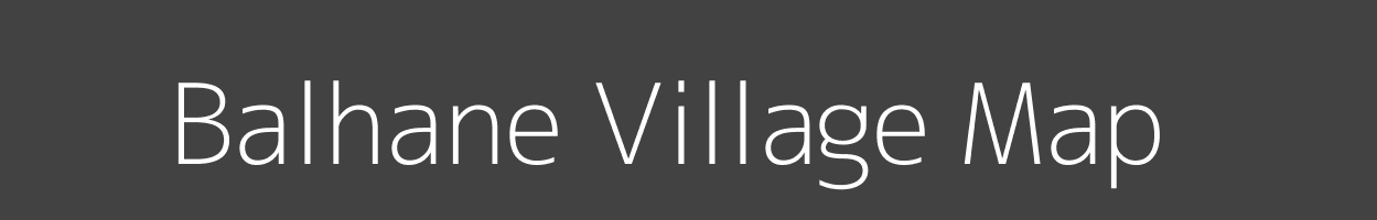 Map of Balhane Village in Maharashtra Image